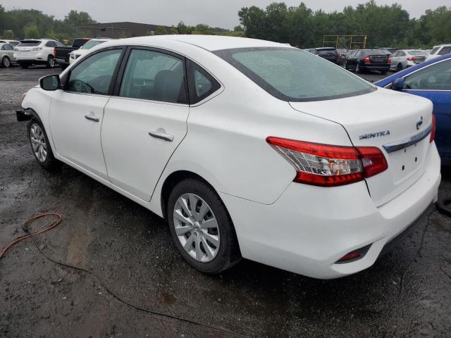 3N1AB7AP4HY247710 - 2017 NISSAN SENTRA S WHITE photo 2