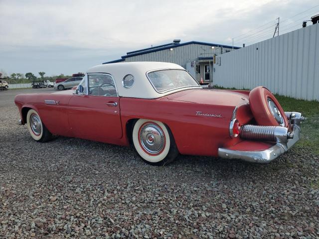 P5FH193386 - 1955 FORD TBIRD RED photo 2