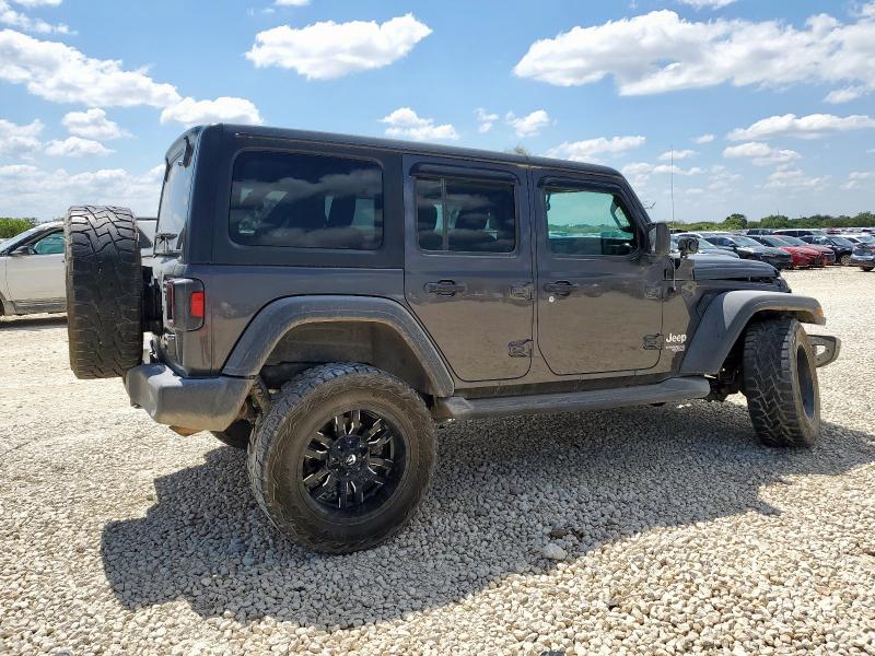 1C4HJXDN3KW524502 - 2019 JEEP WRANGLER UNLIMITED SPORT GRAY photo 3