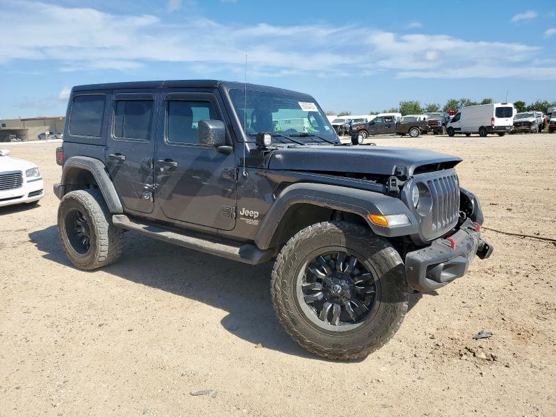 1C4HJXDN3KW524502 - 2019 JEEP WRANGLER UNLIMITED SPORT GRAY photo 4