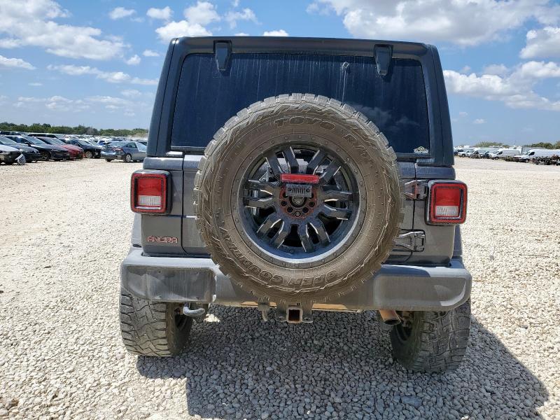 1C4HJXDN3KW524502 - 2019 JEEP WRANGLER UNLIMITED SPORT GRAY photo 6