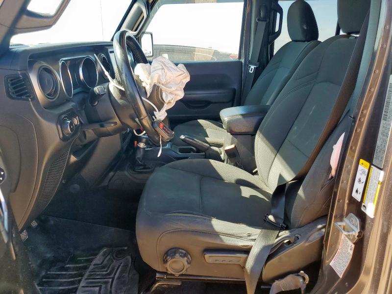 1C4HJXDN3KW524502 - 2019 JEEP WRANGLER UNLIMITED SPORT GRAY photo 7