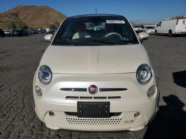 3C3CFFGE8DT744197 - 2013 FIAT 500 ELECTRIC WHITE photo 5