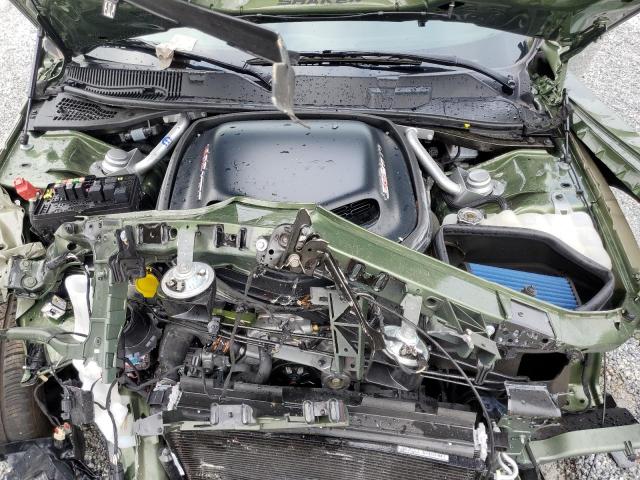 2C3CDZFJ6MH649569 - 2021 DODGE CHALLENGER R/T SCAT PACK GREEN photo 11