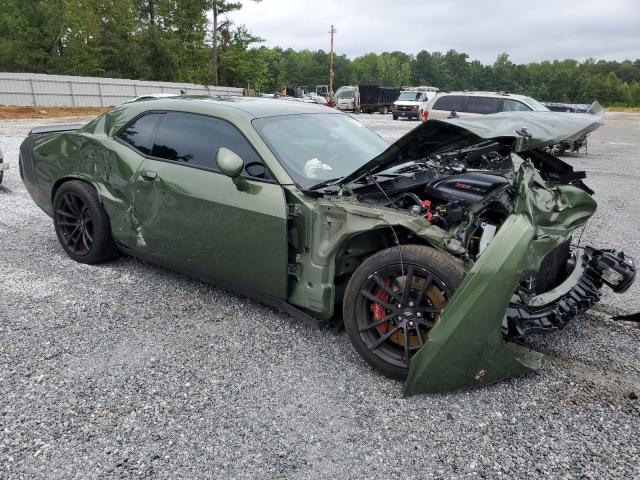 2C3CDZFJ6MH649569 - 2021 DODGE CHALLENGER R/T SCAT PACK GREEN photo 4