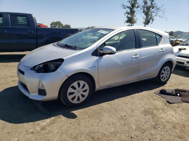 JTDKDTB37E1572125 - 2014 TOYOTA PRIUS C SILVER photo 1