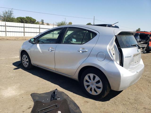 JTDKDTB37E1572125 - 2014 TOYOTA PRIUS C SILVER photo 2