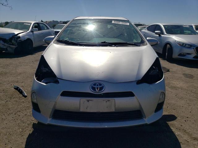 JTDKDTB37E1572125 - 2014 TOYOTA PRIUS C SILVER photo 5