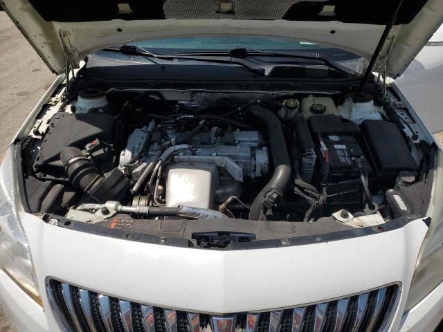 2G4GK5EX2E9287281 - 2014 BUICK REGAL WHITE photo 11