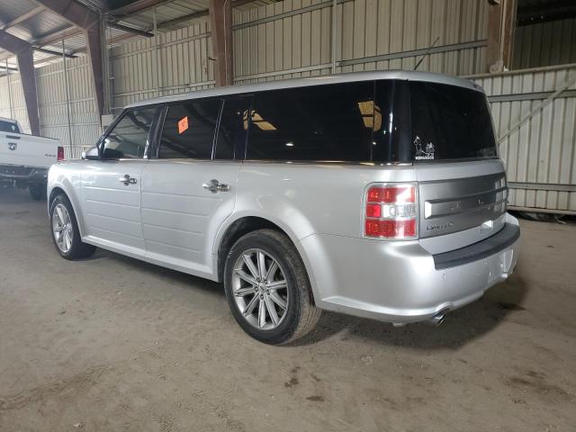 2FMGK5D86KBA10423 - 2019 FORD FLEX LIMITED GRAY photo 2