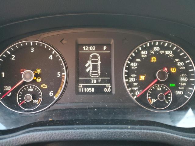 1VWBN7A30EC102820 - 2014 VOLKSWAGEN PASSAT SE BLACK photo 9