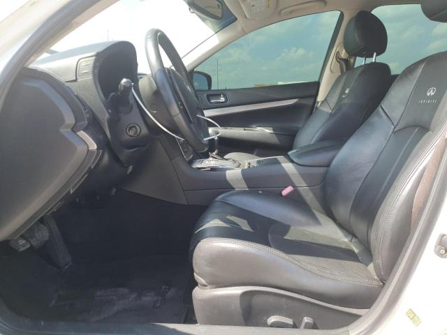 JN1CV6AP5DM710722 - 2013 INFINITI G37 BASE WHITE photo 7