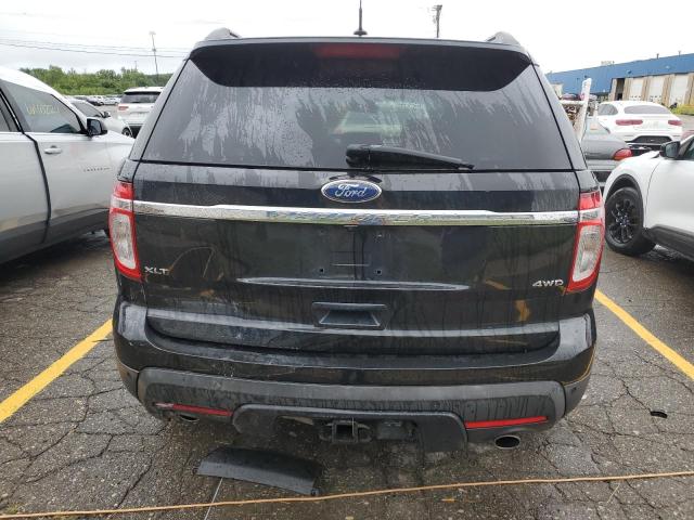 1FMHK8D88CGA60014 - 2012 FORD EXPLORER XLT BLACK photo 6