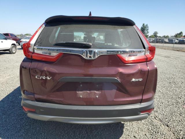 2HKRW6H35JH209424 - 2018 HONDA CR-V LX Bordeaux Foto 6