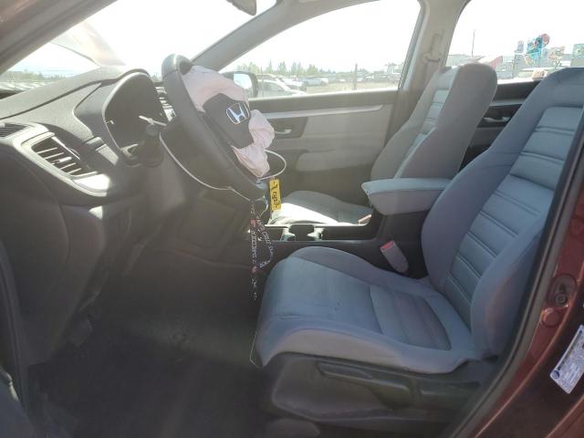 2HKRW6H35JH209424 - 2018 HONDA CR-V LX Bordeaux Foto 7