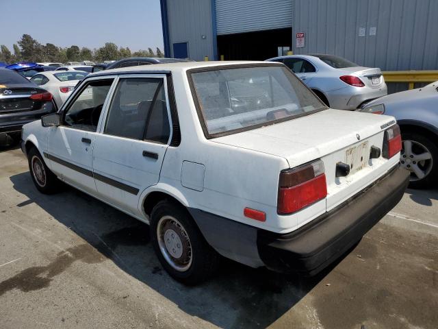 JT2AE82E2H3492384 - 1987 TOYOTA COROLLA DLX WHITE photo 2