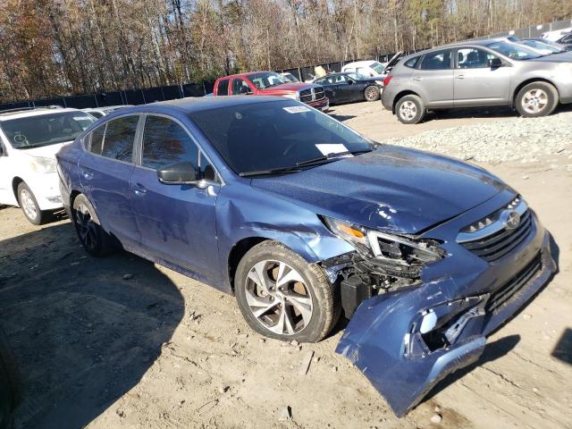 4S3BWAB61L3010652 - 2020 SUBARU LEGACY BLUE photo 1