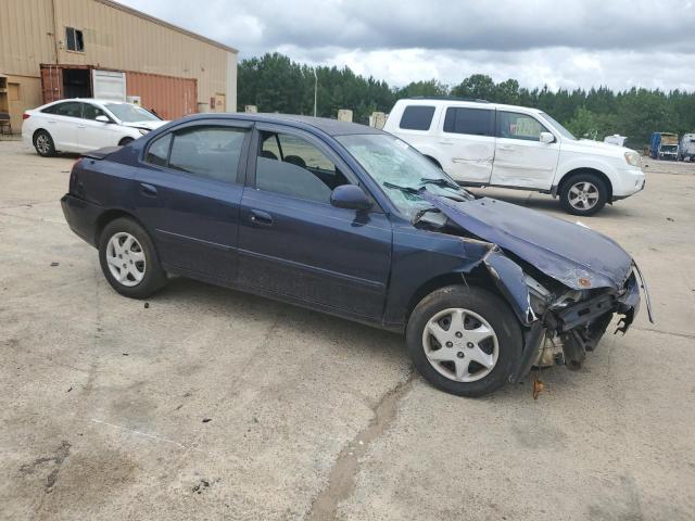 KMHDN46D74U911490 - 2004 HYUNDAI ELANTRA GLS BLUE photo 4