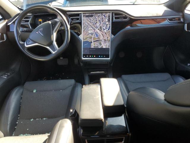 5YJSA1E28HF191217 - 2017 TESLA MODEL S Negro foto 8