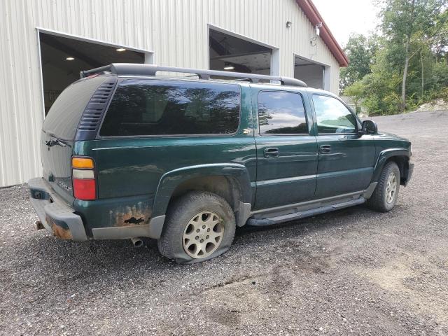 3GNFK16T84G275023 - 2004 CHEVROLET SUBURBAN K1500 GREEN photo 3