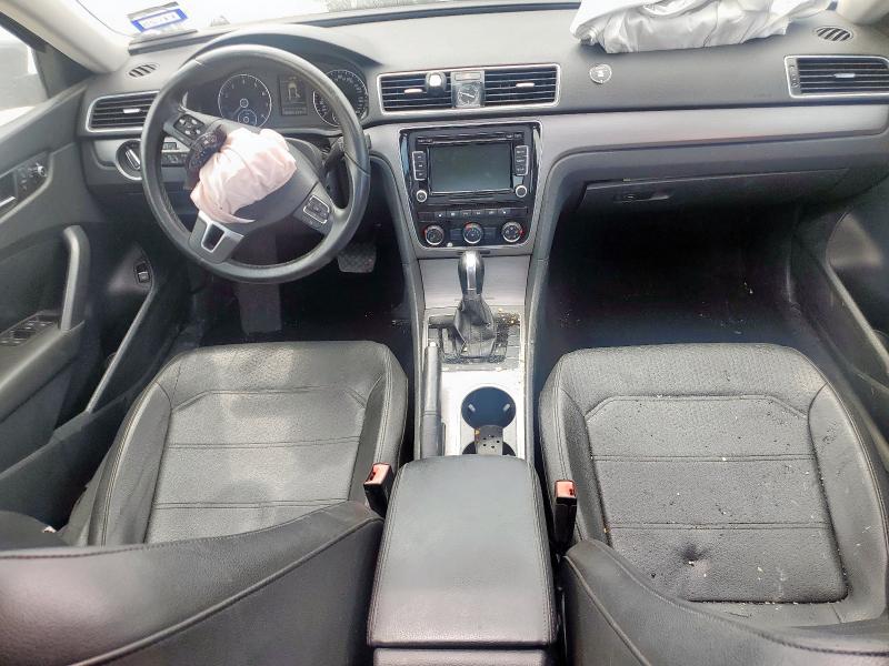 1VWBS7A30EC047052 - 2014 VOLKSWAGEN PASSAT SE فضي صورة 8