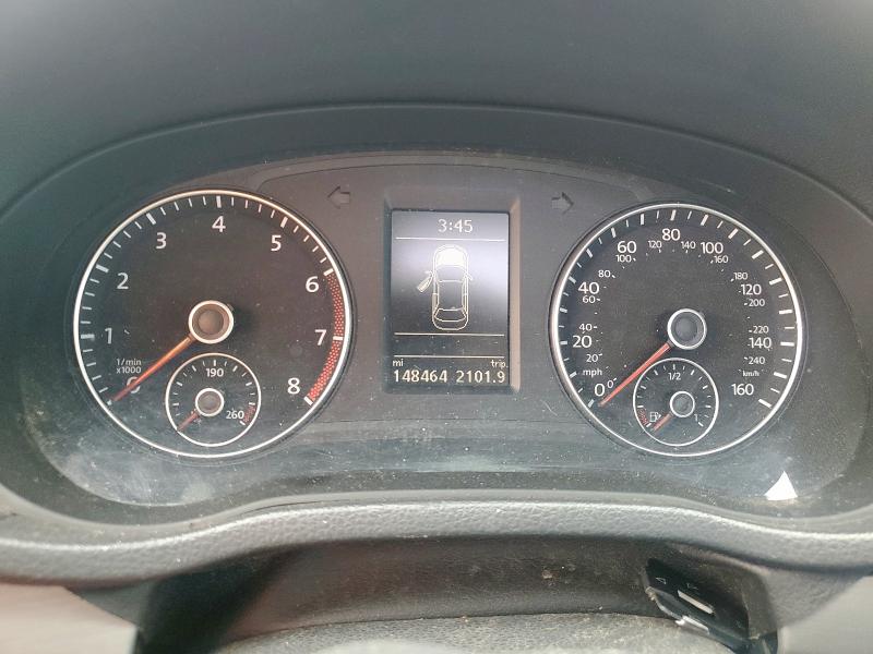 1VWBS7A30EC047052 - 2014 VOLKSWAGEN PASSAT SE فضي صورة 9