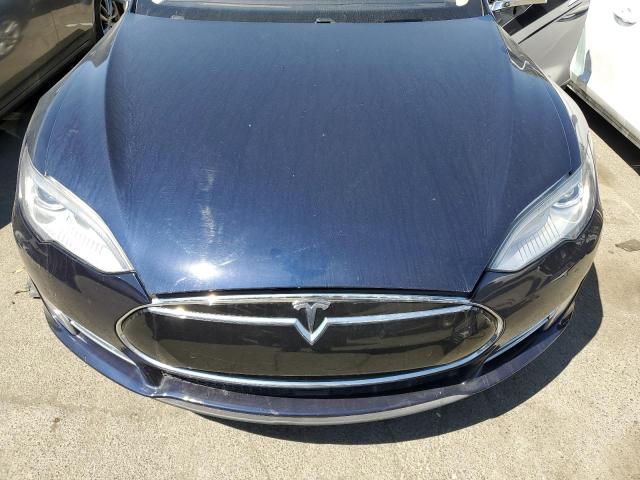 5YJSA1H13FF083314 - 2015 TESLA MODEL S 85 BLUE photo 11