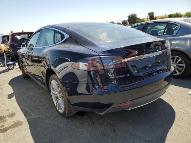 5YJSA1H13FF083314 - 2015 TESLA MODEL S 85 BLUE photo 2