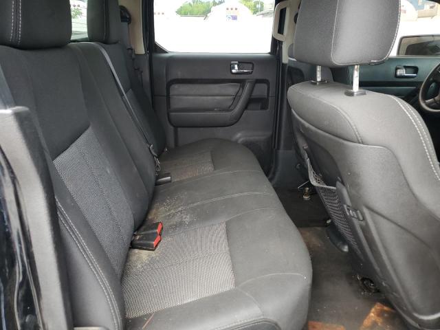 5GNEN13E398148050 - 2009 HUMMER H3T BLACK photo 11