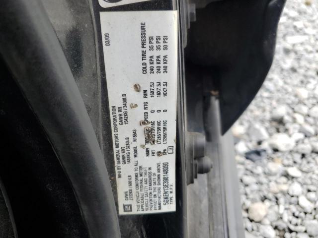 5GNEN13E398148050 - 2009 HUMMER H3T BLACK photo 13