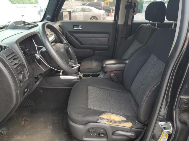 5GNEN13E398148050 - 2009 HUMMER H3T BLACK photo 7