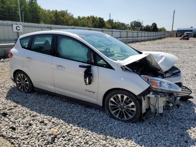 1FADP5DU6JL102156 - 2018 FORD C-MAX TITANIUM WHITE photo 4