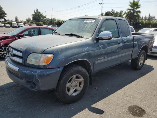 5TBRU34115S450365 - 2005 TOYOTA TUNDRA ACCESS CAB SR5 BLUE photo 1