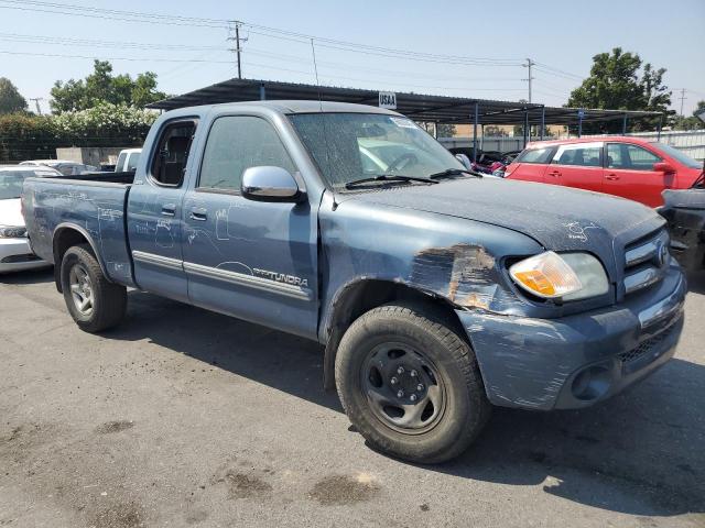 5TBRU34115S450365 - 2005 TOYOTA TUNDRA ACCESS CAB SR5 BLUE photo 4