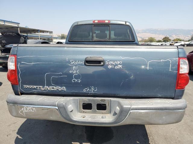 5TBRU34115S450365 - 2005 TOYOTA TUNDRA ACCESS CAB SR5 BLUE photo 6
