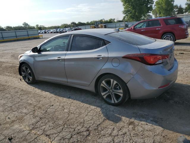 KMHDH4AH6EU060883 - 2014 HYUNDAI ELANTRA SE SILVER photo 2