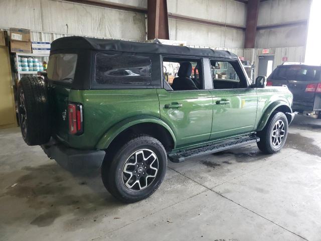 1FMEE5BP4NLA74179 - 2022 FORD BRONCO BASE GREEN photo 3