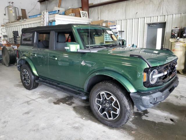 1FMEE5BP4NLA74179 - 2022 FORD BRONCO BASE GREEN photo 4