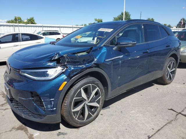 1V2GNPE85PC008710 - 2023 VOLKSWAGEN ID.4 PRO S ლურჯი ფოტო 1