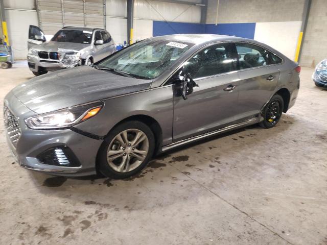 5NPE34AF1KH796111 - 2019 HYUNDAI SONATA LIMITED GRAY photo 1