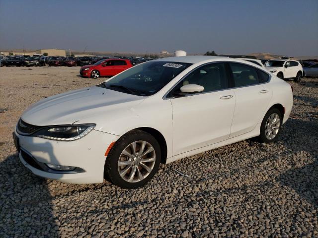 1C3CCCCGXFN565399 - 2015 CHRYSLER 200 C WHITE photo 1