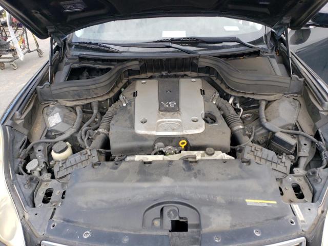 JNKAJ09E88M303868 - 2008 INFINITI EX35 BASE Սև լուսանկար 11