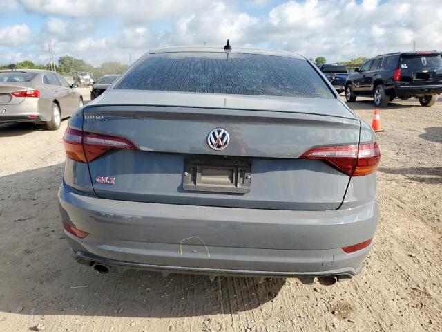 3VW5T7BUXKM197049 - 2019 VOLKSWAGEN JETTA GLI Մոխրագույն լուսանկար 6
