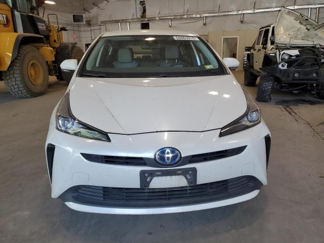 JTDKARFU3K3077998 - 2019 TOYOTA PRIUS Ақ фото 5