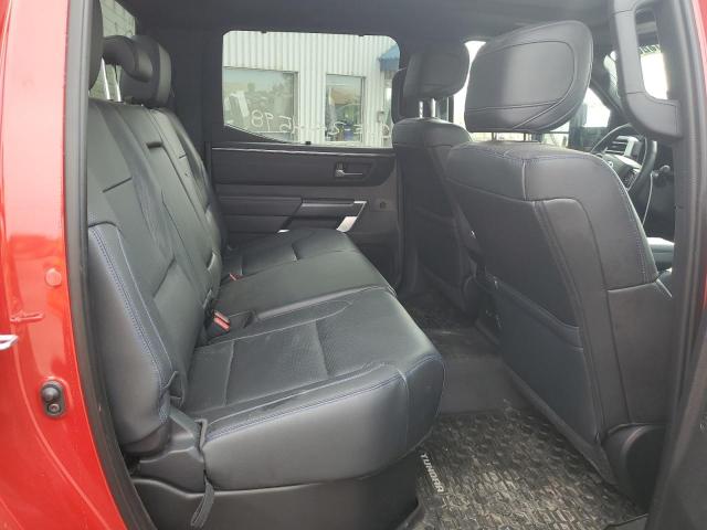 5TFNA5DB6NX032395 - 2022 TOYOTA TUNDRA CREWMAX PLATINUM წითელი ფოტო 10