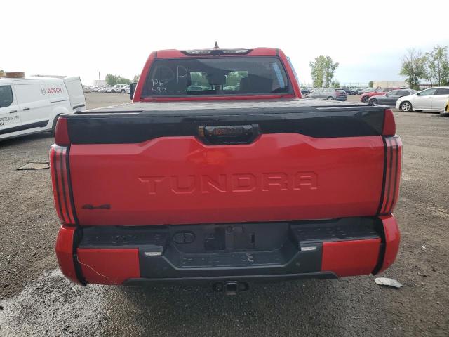 5TFNA5DB6NX032395 - 2022 TOYOTA TUNDRA CREWMAX PLATINUM წითელი ფოტო 6