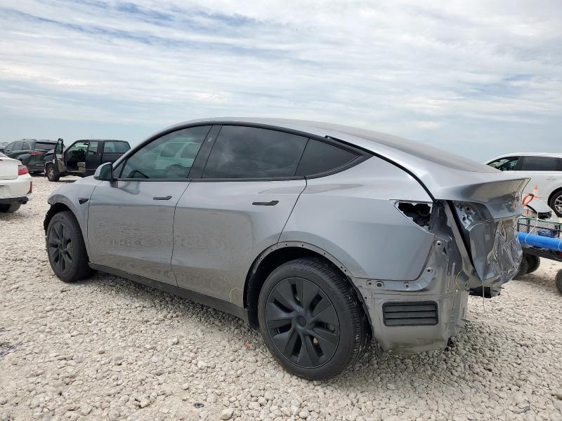 7SAYGDEE7SA344620 - 2025 TESLA MODEL Y GRAY photo 2