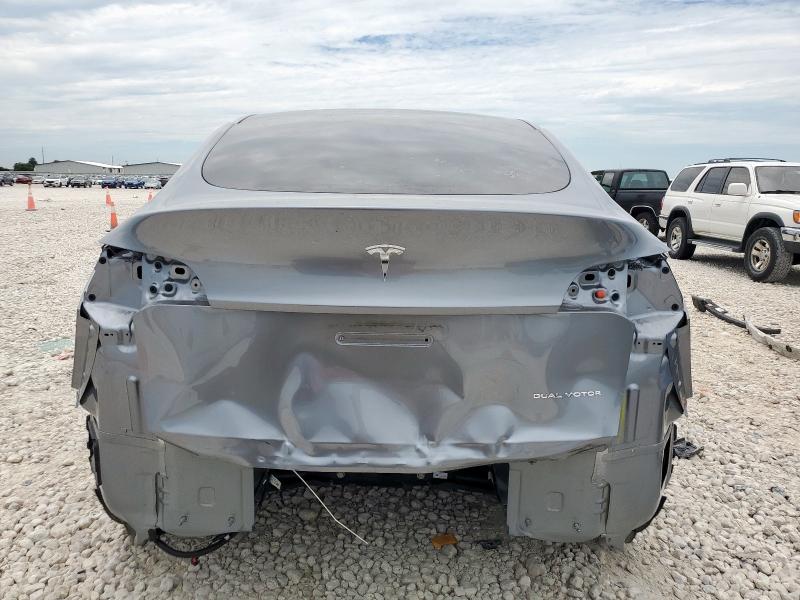 7SAYGDEE7SA344620 - 2025 TESLA MODEL Y GRAY photo 6