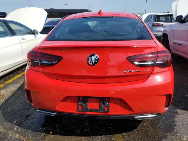 W04GS6SSXL1017228 - 2020 BUICK REGAL GS RED photo 6