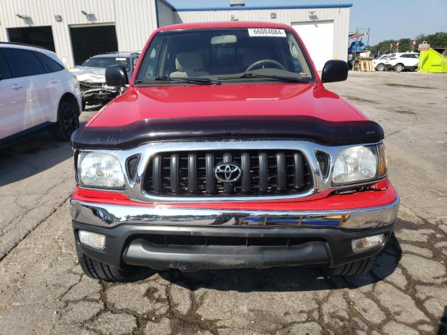 5TEHN72NX3Z289401 - 2003 TOYOTA TACOMA DOUBLE CAB RED photo 5